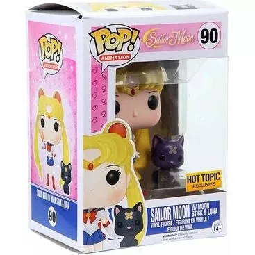 Sailor Moon w/ Moon Stick & Luna Box