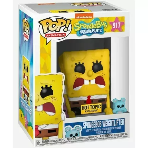 Funko Pop! Spongebob Weightlifter #917 Nickelodeon SpongeBob SquarePants Box