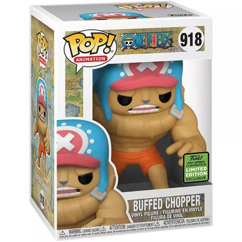 Funko Pop! Buffed Chopper #918 One Piece Animation Box