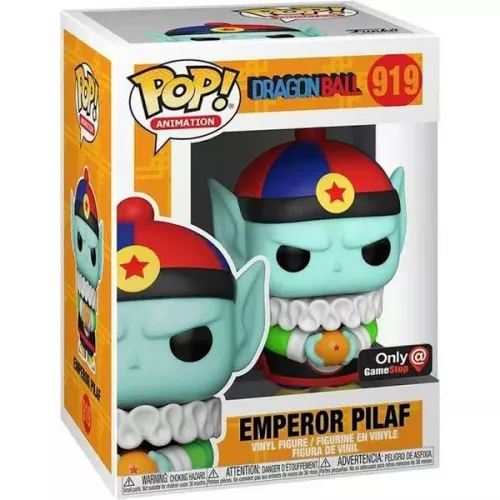 Funko Pop! Emperor Pilaf #919 Dragon Ball Animation Box
