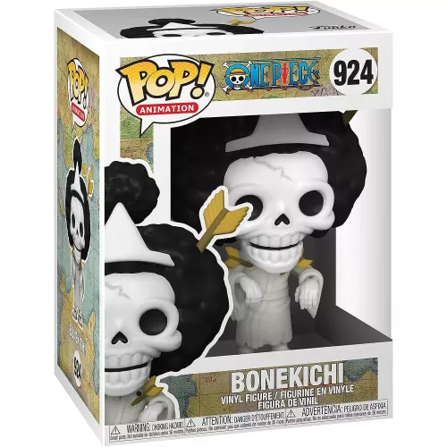 Funko Pop! Bonekichi #924 One Piece Animation Vinyl Figure Box