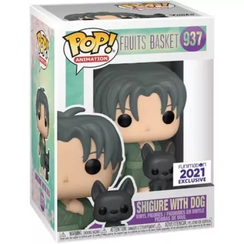 Funko Pop! Shigure with Dog #937 Fruits Basket Animation Box