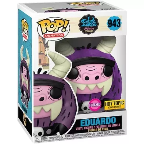 Funko Pop! Eduardo #943 Flocked Foster's Home For Imaginary Friends Box