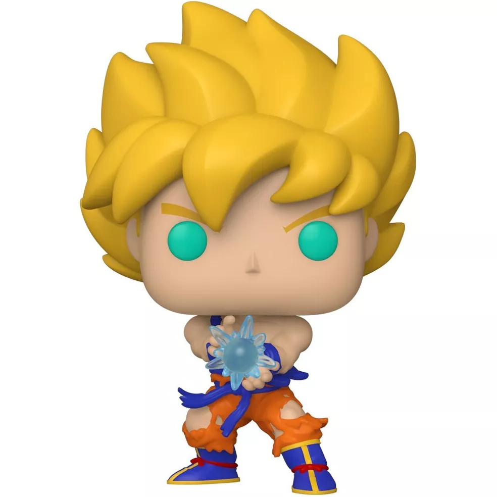 Super Saiyan Goku with Kamehameha