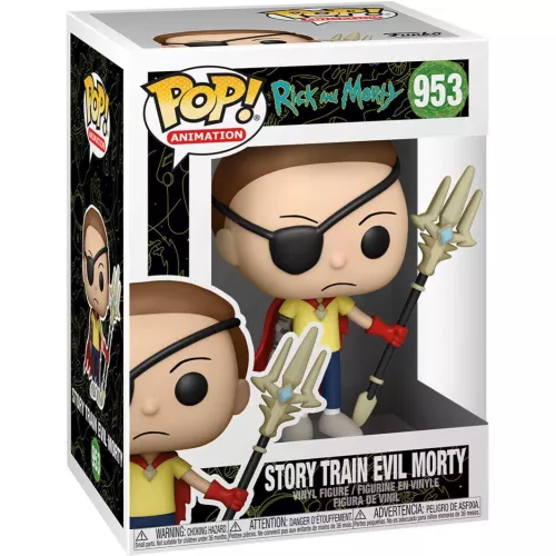 Funko Pop! Story Train Evil Morty #953 Rick and Morty Box