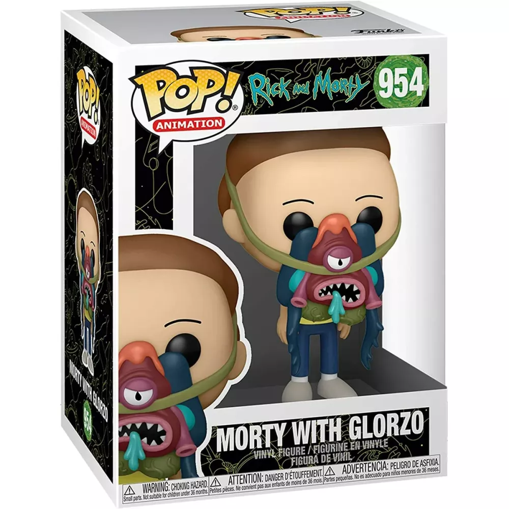 Morty With Glorzo Box