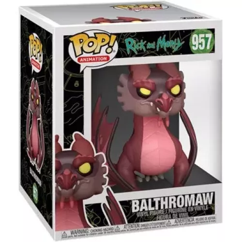 Funko Pop! Balthromaw #957 6 Inch Rick and Morty Animation Box
