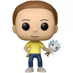 Morty With Shrunken Rick