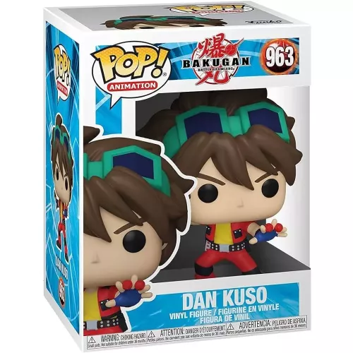 Funko Pop! Dan Kuso #963 Bakugan Animation Vinyl Figure Box