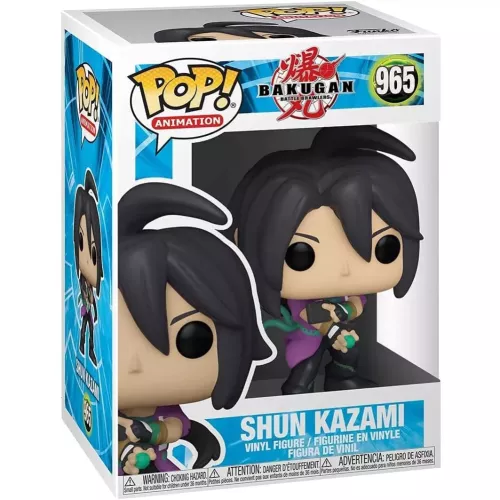 Funko Pop! Shun Kazami #965 Bakugan Animation Vinyl Figure Box
