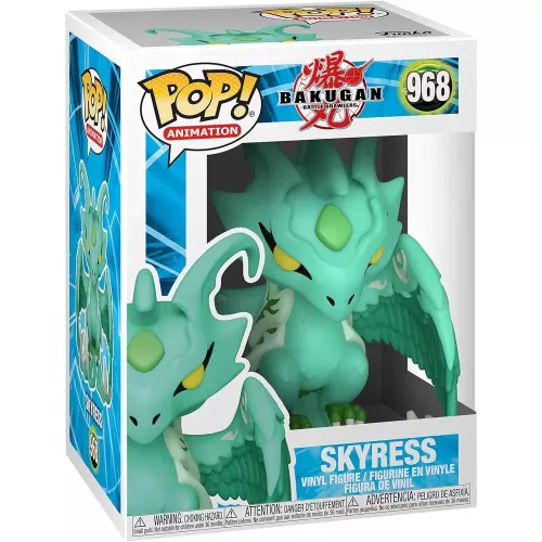 Funko Pop! Skyress #968 Bakugan Animation Vinyl Figure Box