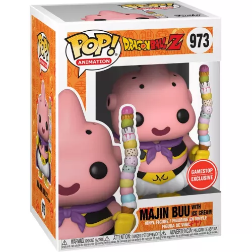 Funko Pop! Majin Buu with Ice Cream #973 Dragon Ball Z Box