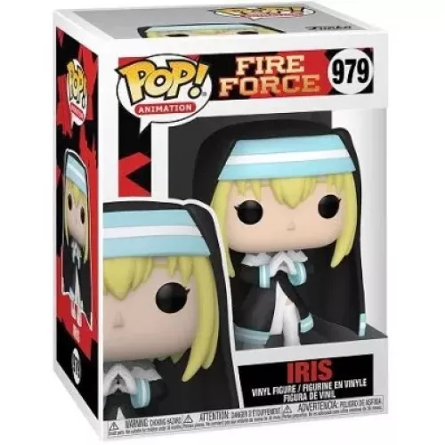 Funko Pop! Iris #979 Fire Force Animation Vinyl Figure Box