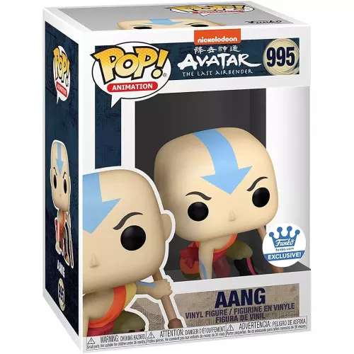 Funko Pop! Aang #995 Crouching Nickelodeon Avatar The Last Airbender Box