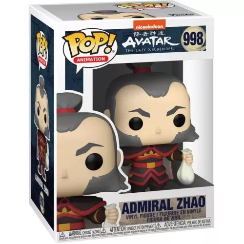 Funko Pop! Admiral Zhao #998 Nickelodeon Avatar The Last Airbender Box