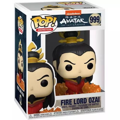 Funko Pop! Fire Lord Ozai #999 Nickelodeon Avatar The Last Airbender Box