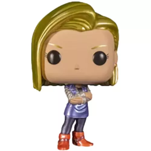 Funko Pop! Android 18 4 Pack Metallic Dragon Ball Z