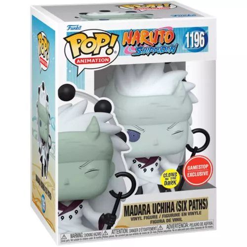 Funko Pop! Madara Uchiha (Six Paths) #1196 Glows in the Dark Box