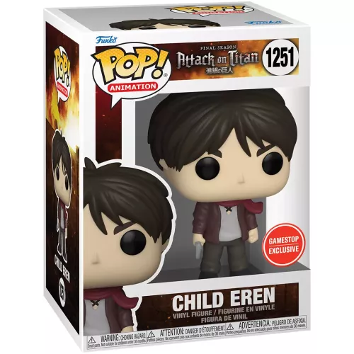 Funko Pop! Child Eren #1251 Attack on Titan Final Season Box