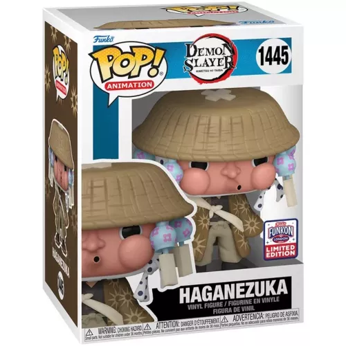Funko Pop! Haganezuka #1445 with Hat Demon Slayer Kimetsu no Yaiba Box