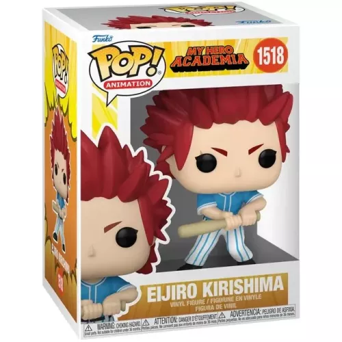 Funko Pop! Eijiro Kirishima #1518 Hero League Baseball Box