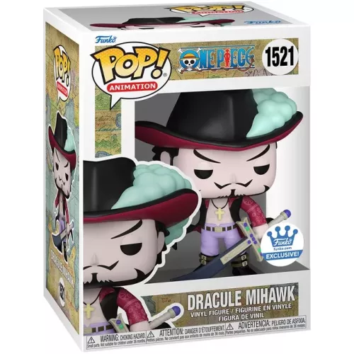 Funko Pop! Dracule Mihawk #1521 One Piece Animation Box