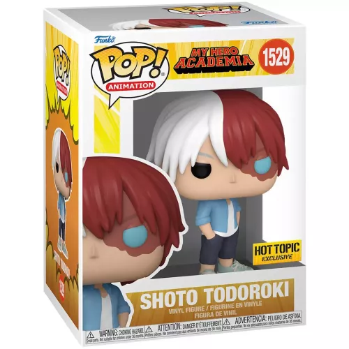 Funko Pop! Shoto Todoroki #1529 Casual My Hero Academia Box