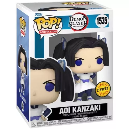 Funko Pop! Aoi Kanzaki #1535 White Dress Chase Demon Slayer Kimetsu no Yaiba Box