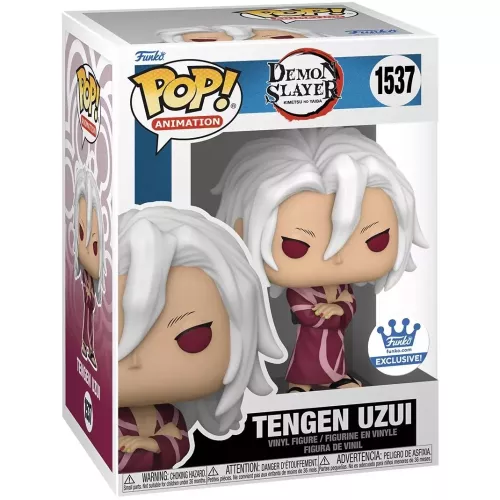 Funko Pop! Tengen Uzui #1537 Demon Slayer Kimetsu no Yaiba Box