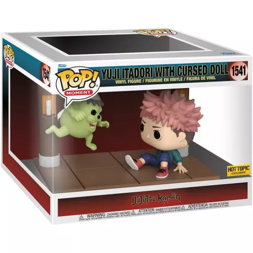 Funko Pop! Yuji Itadori with Cursed Doll #1541 Jujutsu Kaisen Box