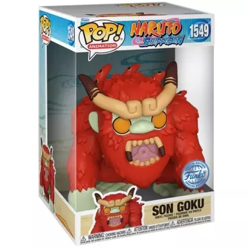 Funko Pop! Son Goku #1549 10 Inch Naruto Shippuden Box