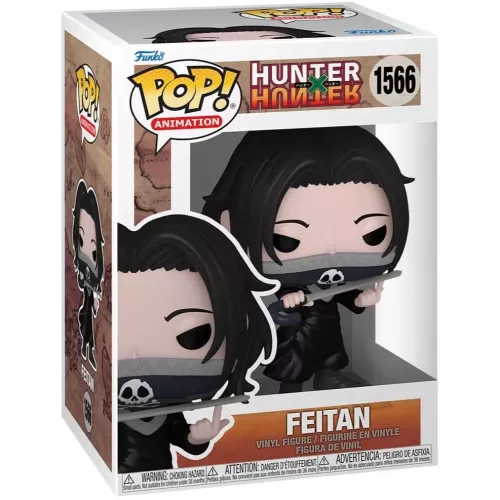 Funko Pop! Feitan #1566 Hunter x Hunter Animation Vinyl Figure Box