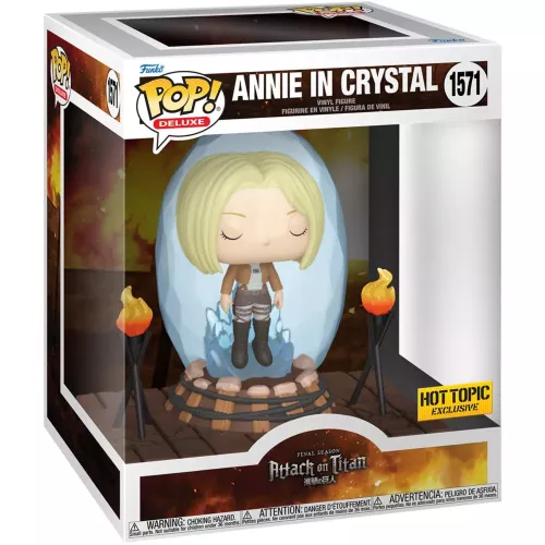 Funko Pop! Annie in Crystal #1571 Attack on Titan Final Season Box