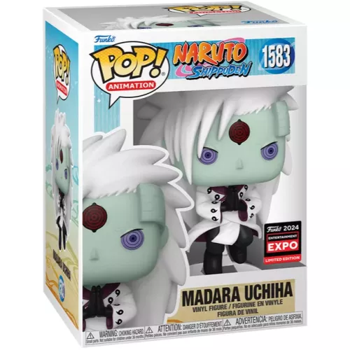 Funko Pop! Madara Uchiha #1583 Naruto Shippuden Animation Box