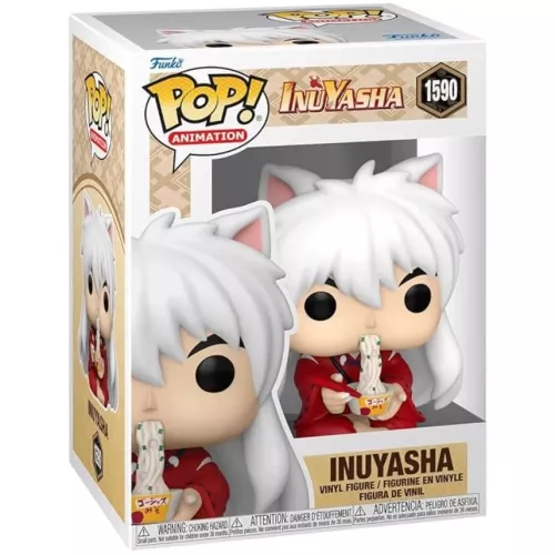 Funko Pop! Inuyasha #1590 Eating Ramen Animation Vinyl Figure Box