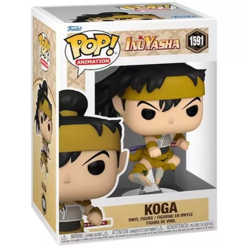 Funko Pop! Koga #1591 Inuyasha Animation Vinyl Figure Box