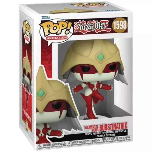 Funko Pop! Elemental Hero Burstinatrix #1598 Yu-Gi-Oh! Box