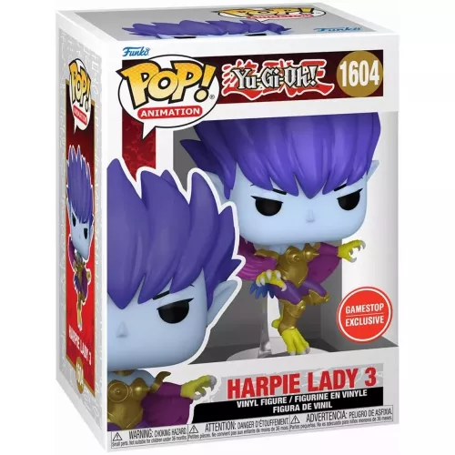 Funko Pop! Harpie Lady 3 #1604 Yu-Gi-Oh! Animation Box