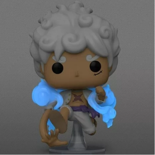 Funko Pop! Luffy Gear Five #1607 Chase Glows in the Dark