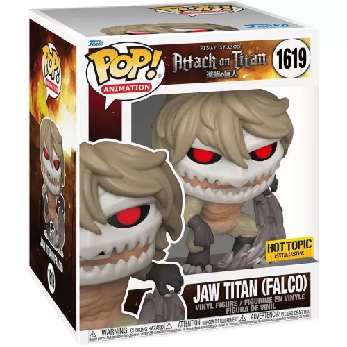 Funko Pop! Jaw Titan (Falco) #1619 6 Inch Attack on Titan Final Season Box