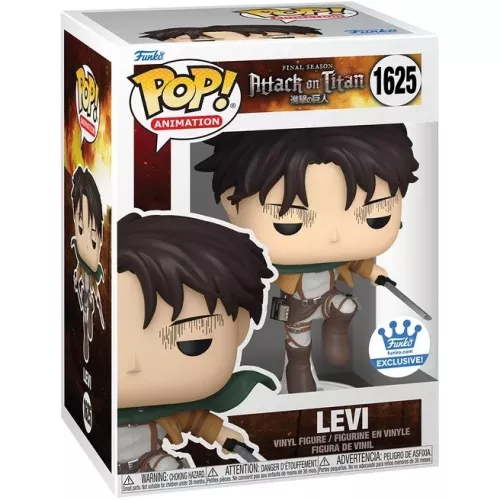 Funko Pop! Levi #1625 Attack on Titan Final Season Box