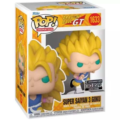 Funko Pop! Super Saiyan 3 Goku #1633 Dragon Ball GT Box