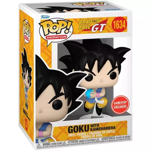Funko Pop! Goku with Kamehameha #1634 Dragon Ball GT Box