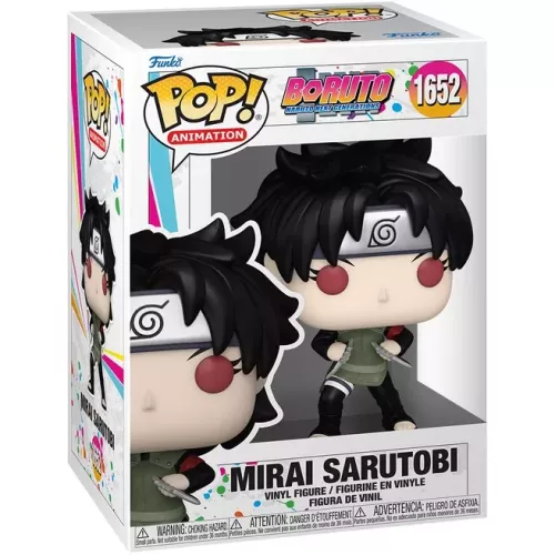 Funko Pop! Mirai Sarutobi #1652 Boruto Naruto Next Generations Box