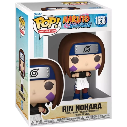Funko Pop! Rin Nohara #1658 Naruto Shippuden Animation Box