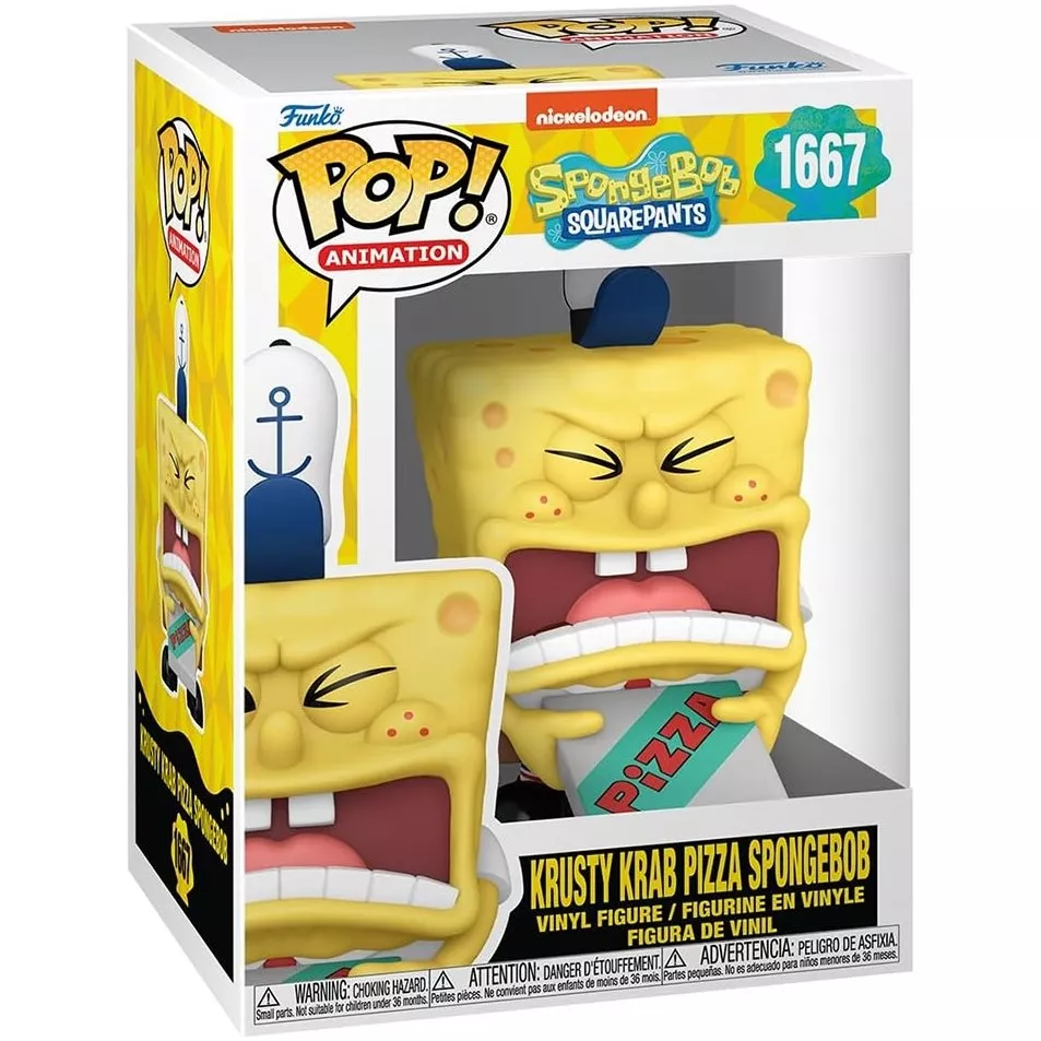 Krusty Pizza SpongeBob Box