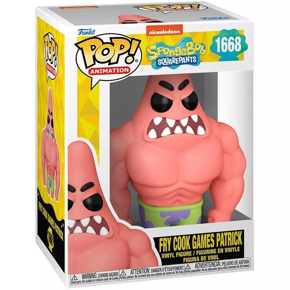 Fry Cook Games Patrick Box