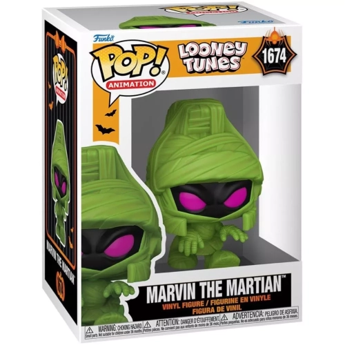 Funko Pop! Marvin the Martian #1674 Looney Tunes Animation Box