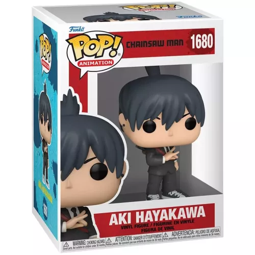 Funko Pop! Aki Hayakawa #1680 Chainsaw Man Animation Box