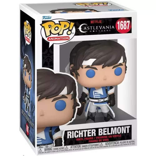 Funko Pop! Richter Belmont #1687 Netflix Castlevania Nocturne Box